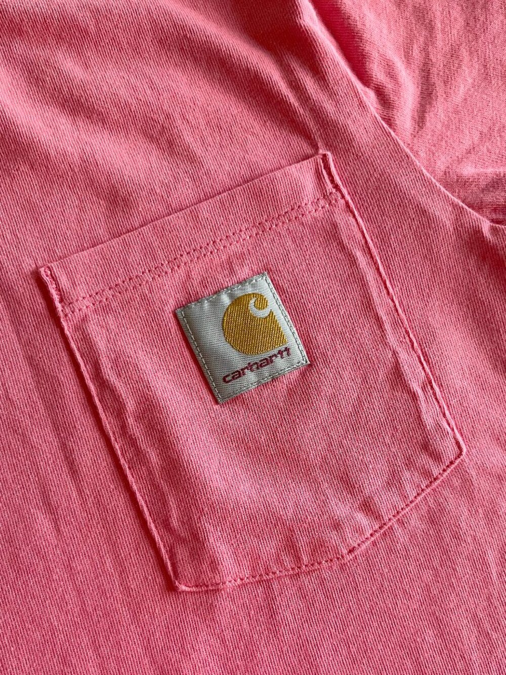 Carhartt pink pocket tee M 10-12 NWOT - Picture 2 of 6